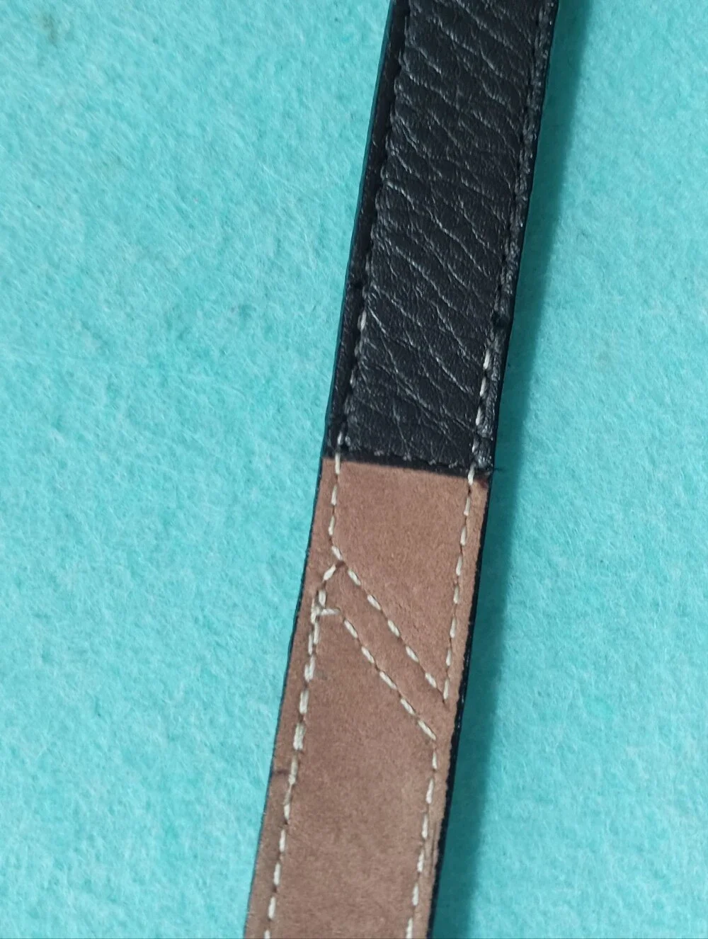 Brighton 2 Tone Leather Belt Brown Tan &  Silver Tone Buckle Loop 44in Excellent